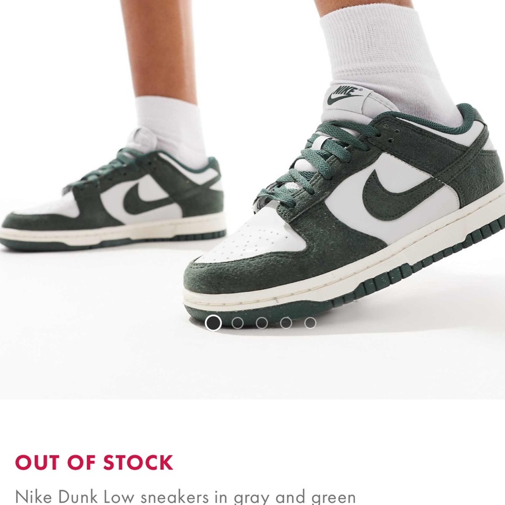 New Nike Green Dunks